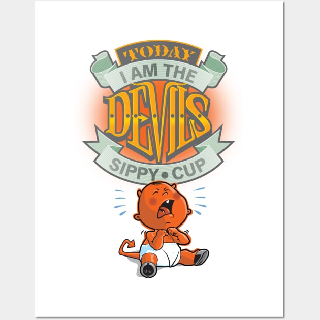 Devil's Sippy Cup Wall Art by GuyParsons